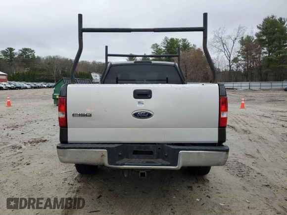 2006 Ford F-150 XLT with VIN 1FTPX14596NB09316, listed as a Copart auction lot 51838935 with 0 mi miles and Clean Title. Bid and sale history available at carsss.com. Image 6.