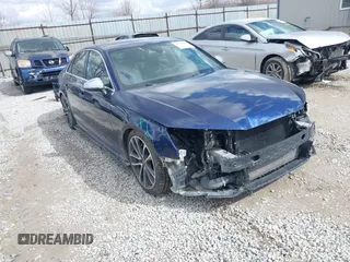2018 Audi S4 Premium Plus with VIN WAUB4AF4XJA001887, listed as a IAAI auction lot 41715766 with 101,552 mi miles. Bid and sale history available at carsss.com. Image 1.