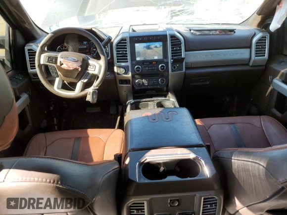 2018 Ford Super Duty F-250 SRW XL with VIN 1FT7W2BTXJEB60116, listed as a Copart auction lot 45531455 with 126,307 mi miles and Salvage Title. Bid and sale history available at carsss.com. Image 8.