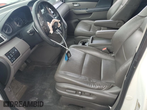 2016 Honda Odyssey Touring Elite with VIN 5FNRL5H90GB007492, listed as a Copart auction lot 55474445 with Not Provided miles and Salvage Title. Bid and sale history available at DreamBid. Image 7.