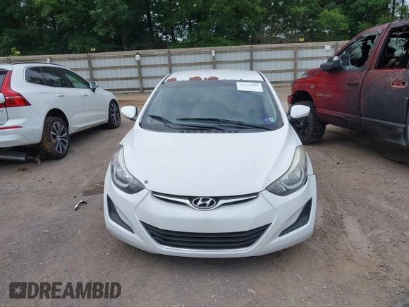 2016 Hyundai Elantra SE with VIN 5NPDH4AE4GH765866, listed as a IAAI auction lot 42376825 with Not provided miles and . Bid and sale history available at DreamBid. Image 12.