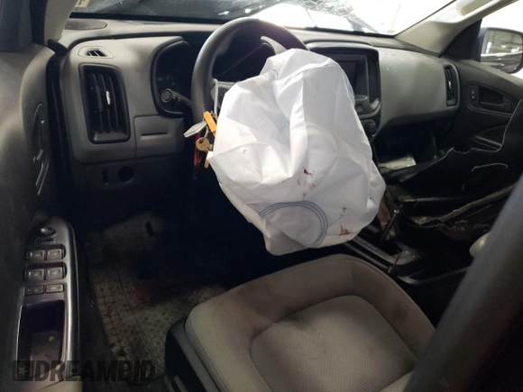 2020 Chevrolet Colorado 2WD Work Truck with VIN 1GCGSBEN7L1242145, listed as a Copart auction lot 43523345 with 29,516 mi miles and Salvage title. Bid and sale history available at DreamBid. Image 8.