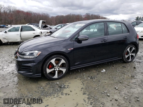2018 Volkswagen Golf GTI S with VIN 3VW547AU2JM297126, listed as a Copart auction lot 46147923 with 30,437 mi miles. Bid and sale history available at carsss.com. Image 1.