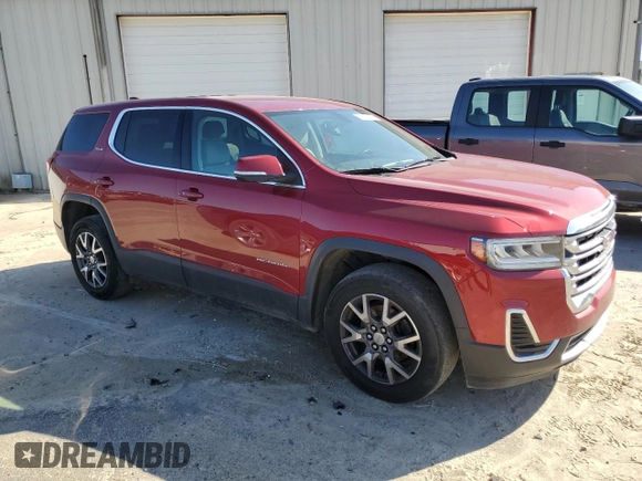 2020 GMC Acadia SLE with VIN 1GKKNKLS5LZ141606, listed as a Copart auction lot 48434455 with 137,570 mi miles and Clean Title. Bid and sale history available at carsss.com. Image 4.