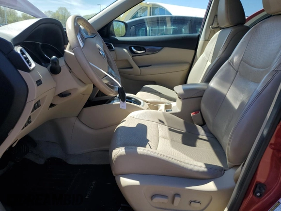 2015 Nissan Rogue SL z VIN 5N1AT2MV3FC795867, wystawiony jako Copart lot #54910715 z przebiegiem 99 328 mil mil oraz Szkoda całkowita • Salvage title. Historia ofert i sprzedaży dostępna na DreamBid. Obrazek 7.