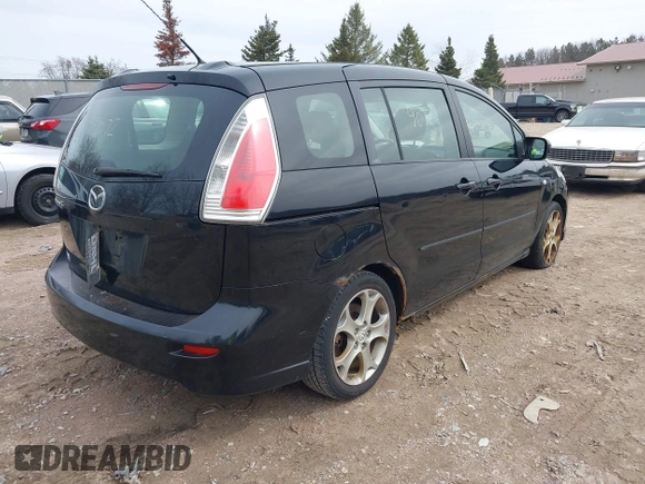 2009 Mazda 5 Touring with VIN JM1CR29L990352678, listed as a IAAI auction lot 41939072 with 158,807 mi miles. Bid and sale history available at carsss.com. Image 4.