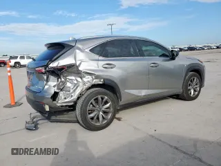 2017 Lexus NX 200t with VIN JTJYARBZ5H2078545, listed as a Copart auction lot 61661435 with 65,404 mi miles and Salvage title. Bid and sale history available at DreamBid. Image 3.