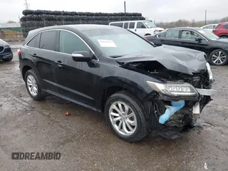 2016 Acura RDX with VIN 5J8TB4H36GL028845, listed as a IAAI auction lot 41941379 with 42,760 mi miles. Bid and sale history available at carsss.com. Image 1.