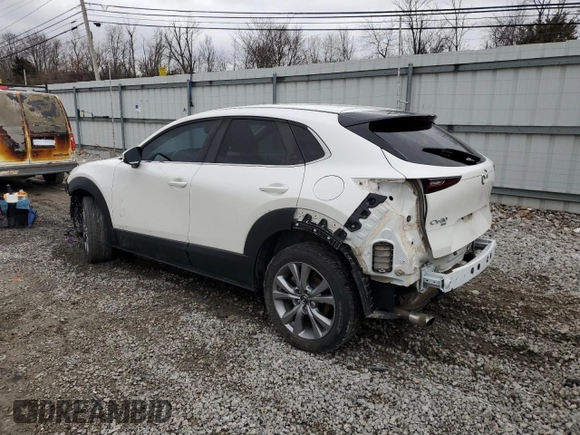 2021 Mazda CX-30 Preferred with VIN 3MVDMBCLXMM300024, listed as a Copart auction lot 47819555 with 109,622 mi miles and Salvage Title. Bid and sale history available at carsss.com. Image 2.