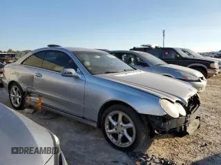 2003 Mercedes-Benz CLK 320 with VIN WDBTJ65J43F020380, listed as a Copart auction lot 85879614 with 179,824 mi miles and Salvage Title. Bid and sale history available at DreamBid. Image 4.