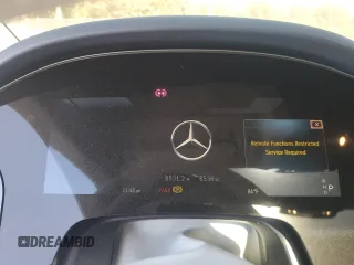 2022 Mercedes-Benz EQS with VIN W1KCG4EB4NA017143, listed as a Copart auction lot 77336514 with 6,536 mi miles and Clean Title. Bid and sale history available at carsss.com. Image 9.