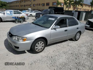 2002 Toyota Corolla CE with VIN 2T1BR12E32C574324, listed as a Copart auction lot 54196285 with 96,738 mi miles and Salvage title. Bid and sale history available at DreamBid. Image 1.