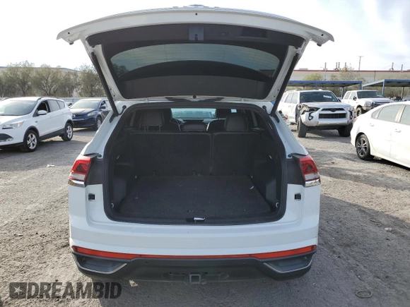 2021 Volkswagen Atlas SEL with VIN 1V2EE2CA2MC211159, listed as a Copart auction lot 87508525 with 44,127 mi miles and Salvage title. Bid and sale history available at DreamBid. Image 6.