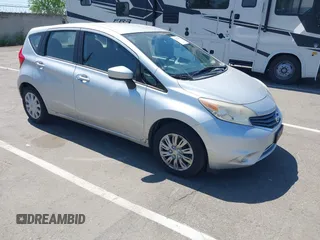 2015 Nissan Note SV with VIN 3N1CE2CP3FL415749, listed as a IAAI auction lot 42083581 with 143,603 mi miles and . Bid and sale history available at DreamBid. Image 1.