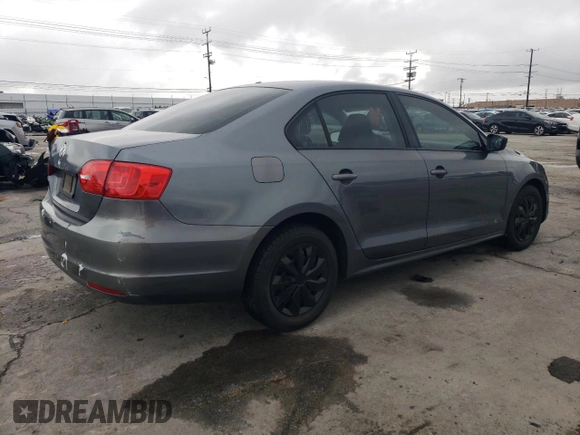 2011 Volkswagen Jetta Sedan S with VIN 3VW2K7AJ3BM059348, listed as a Copart auction lot 48929035 with 160,165 mi miles and Clean Title. Bid and sale history available at carsss.com. Image 3.