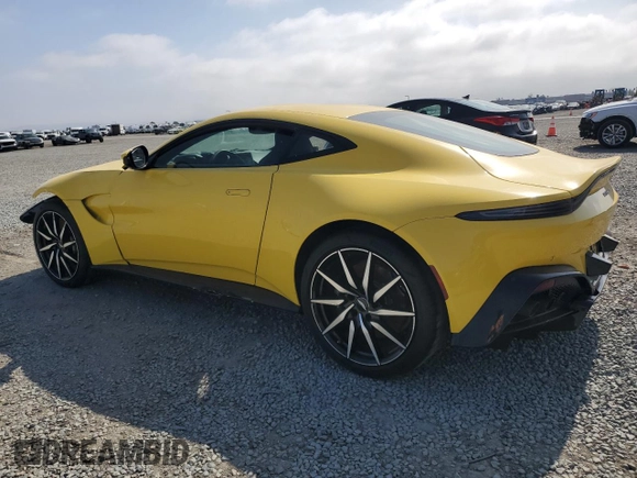 2020 Aston Martin Vantage z VIN SCFSMGAW0LGN04408, wystawiony jako Copart lot #60332245 z przebiegiem Nie podano mil oraz Szkoda całkowita • Salvage title. Historia ofert i sprzedaży dostępna na DreamBid. Obrazek 2.