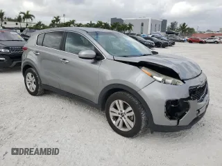 2019 Kia Sportage LX with VIN KNDPM3AC2K7598809, listed as a Copart auction lot 51320525 with 141,826 mi miles and Salvage Title. Bid and sale history available at carsss.com. Image 4.