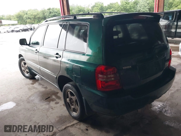 2001 Toyota Highlander z VIN JTEGD21A110012161, wystawiony jako IAAI lot #42479479 z przebiegiem 205 528 mil mil oraz . Historia ofert i sprzedaży dostępna na DreamBid. Obrazek 3.