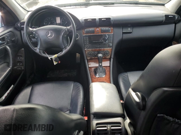 2006 Mercedes-Benz C 280 Luxury with VIN WDBRF92H06F784360, listed as a Copart auction lot 44264555 with Not Provided miles and Salvage Title. Bid and sale history available at DreamBid. Image 8.