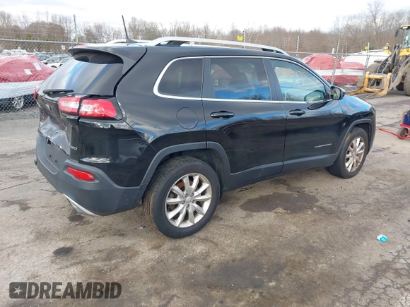 2017 Jeep Cherokee High Altitude with VIN 1C4PJMDS8HW665980, listed as a IAAI auction lot 41194321 with 93,205 mi miles and . Bid and sale history available at DreamBid. Image 4.