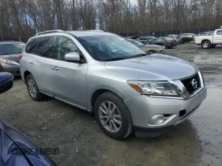 2016 Nissan Pathfinder SV with VIN 5N1AR2MM0GC618149, listed as a Copart auction lot 46074295 with 59,712 mi miles and Clean Title. Bid and sale history available at carsss.com. Image 4.