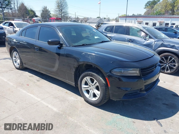 2019 Dodge Charger SXT with VIN 2C3CDXBG5KH713354, listed as a IAAI auction lot 41880772 with 133,408 mi miles. Bid and sale history available at carsss.com. Image 1.