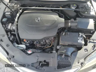 2016 Acura TLX V6 with VIN 19UUB2F34GA004129, listed as a Copart auction lot 49731975 with 129,402 mi miles and Salvage title. Bid and sale history available at DreamBid. Image 12.