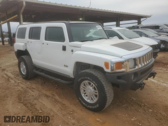 2006 Hummer H3 with VIN 5GTDN136168310959, listed as a Copart auction lot 44410065 with 172,144 mi miles and Salvage Title. Bid and sale history available at DreamBid. Image 4.