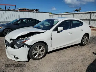 2015 Mazda 3 S Grand Touring z VIN JM1BM1W34F1220698, wystawiony jako Copart lot #55776535 z przebiegiem 100 908 mil mil oraz Szkoda całkowita • Salvage title. Historia ofert i sprzedaży dostępna na DreamBid. Obrazek 1.