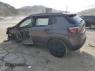 2018 Jeep Compass Altitude with VIN 3C4NJDBB8JT433658, listed as a Copart auction lot 48886815 with Not Provided miles and Salvage Title. Bid and sale history available at carsss.com. Image 2.
