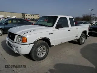 2003 Ford Ranger XL with VIN 1FTYR14V63PB42532, listed as a Copart auction lot 47852775 with 323,918 mi miles and Salvage Title. Bid and sale history available at carsss.com. Image 1.