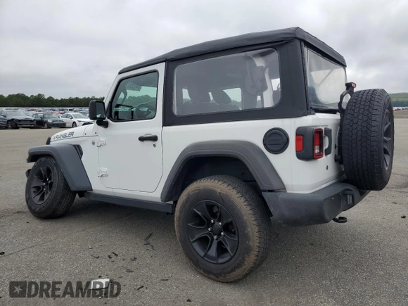 2018 Jeep Wrangler Sport z VIN 1C4GJXAG6JW168823, wystawiony jako Copart lot #64035115 z przebiegiem 90 387 mil mil oraz Szkoda całkowita • Salvage title. Historia ofert i sprzedaży dostępna na DreamBid. Obrazek 2.