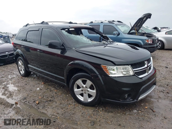 2012 Dodge Journey SXT z VIN 3C4PDDBG0CT183184, wystawiony jako IAAI lot #42372821 z przebiegiem Nie podano mil oraz . Historia ofert i sprzedaży dostępna na DreamBid. Obrazek 1.