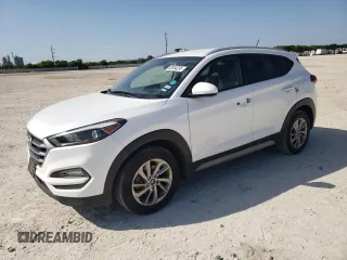 2017 Hyundai Tucson SE z VIN KM8J33A47HU585559, wystawiony jako Copart lot #52954235 z przebiegiem 61 524 mil mil oraz Czysty tytuł • Clean title. Historia ofert i sprzedaży dostępna na DreamBid. Obrazek 1.