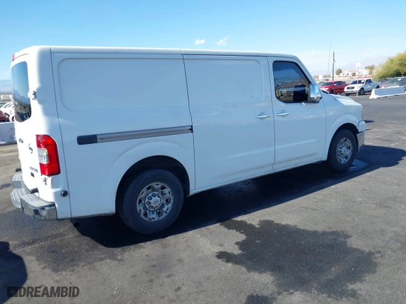 2012 Nissan NV SV with VIN 1N6BF0KY9CN106459, listed as a IAAI auction lot 41503469 with 191,994 mi miles. Bid and sale history available at carsss.com. Image 4.