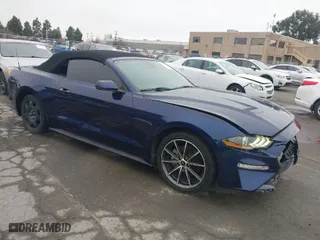 2019 Ford Mustang EcoBoost with VIN 1FATP8UH0K5149818, listed as a IAAI auction lot 41480900 with NaN miles. Bid and sale history available at carsss.com. Image 1.