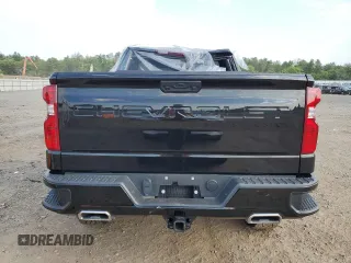 2023 Chevrolet Silverado 1500 Custom Trail Boss with VIN 3GCUDCE85PG293096, listed as a Copart auction lot 68750824 with 17,310 mi miles and Salvage Title. Bid and sale history available at carsss.com. Image 6.