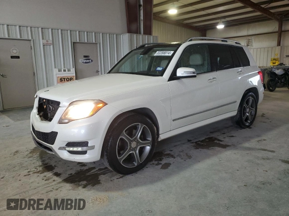 2013 Mercedes-Benz GLK 250 with VIN WDCGG0EB7DG091456, listed as a Copart auction lot 83398814 with 224,958 mi miles and Salvage Title. Bid and sale history available at DreamBid. Image 1.