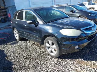 2007 Acura RDX with VIN 5J8TB18257A005378, listed as a IAAI auction lot 41431266 with 195,077 mi miles. Bid and sale history available at carsss.com. Image 1.