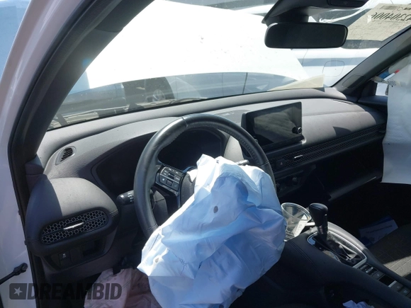 2024 Honda HR-V Sport with VIN 3CZRZ1H55RM721244, listed as a IAAI auction lot 42304006 with 16,901 mi miles and . Bid and sale history available at DreamBid. Image 21.