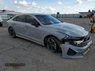 2021 Kia K5 GT-Line with VIN 5XXG64J25MG006868, listed as a Copart auction lot 42458495 with 78,771 mi miles and Salvage Title. Bid and sale history available at carsss.com. Image 4.