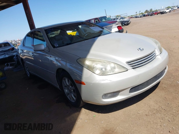 2002 Lexus ES 300 z VIN JTHBF30G220077671, wystawiony jako IAAI lot #42084128 z przebiegiem 143 975 mil mil oraz . Historia ofert i sprzedaży dostępna na DreamBid. Obrazek 1.