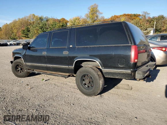 1994 Chevrolet Suburban with VIN 1GNFK16K0RJ417930, listed as a Copart auction lot 77583634 with 252,477 mi miles and Salvage Title. Bid and sale history available at carsss.com. Image 2.