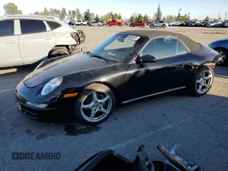 2006 Porsche 911 Carrera with VIN WP0CA29996S755359, listed as a Copart auction lot 45865585 with 18,993 mi miles and Salvage Title. Bid and sale history available at DreamBid. Image 1.