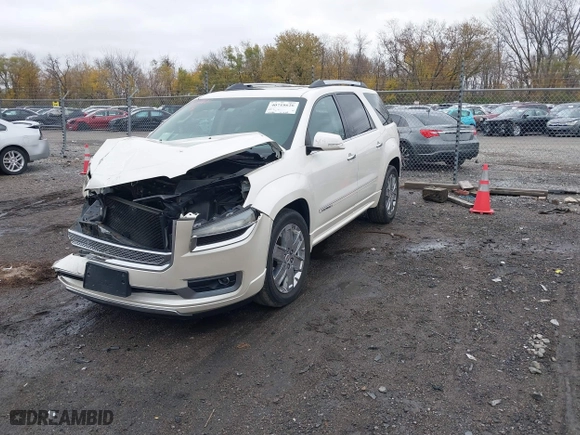 2014 GMC Acadia Denali with VIN 1GKKVTKD2EJ271871, listed as a IAAI auction lot 41699704 with 177,496 mi miles. Bid and sale history available at carsss.com. Image 2.
