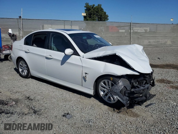 2007 BMW 3 Series 328i with VIN WBAVC53537FZ79020, listed as a Copart auction lot 57387485 with Not provided miles and Salvage title. Bid and sale history available at DreamBid. Image 4.
