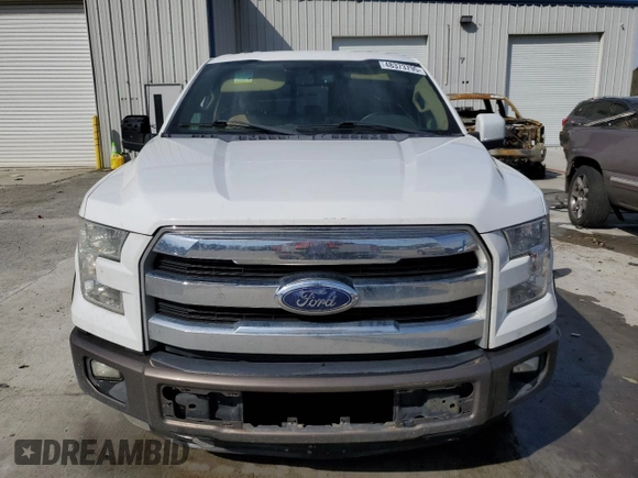 2015 Ford F-150 XL with VIN 1FTEW1CF8FFB18913, listed as a Copart auction lot 48373795 with 190,802 mi miles and Salvage Title. Bid and sale history available at carsss.com. Image 5.