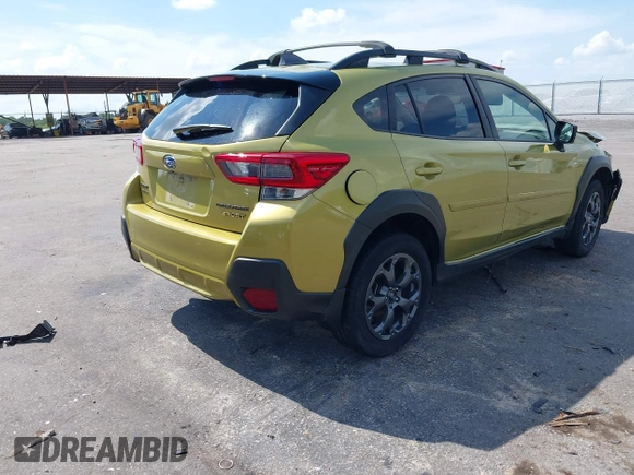 2021 Subaru Crosstrek Special Sports with VIN JF2GTHRC9MH658829, listed as a IAAI auction lot 42141564 with 39,201 mi miles and . Bid and sale history available at DreamBid. Image 4.