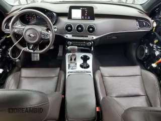 2020 Kia Stinger GT with VIN KNAE35LC5L6086551, listed as a Copart auction lot 51924835 with 67,619 mi miles and Salvage Title. Bid and sale history available at carsss.com. Image 8.