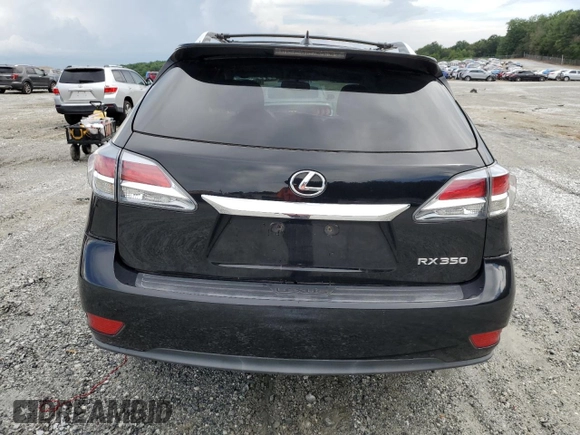 2014 Lexus RX 350 with VIN 2T2ZK1BA1EC143934, listed as a Copart auction lot 61507075 with 109,603 mi miles and Salvage title. Bid and sale history available at DreamBid. Image 6.